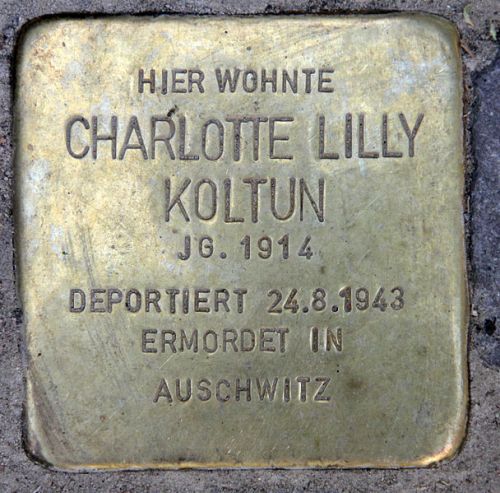 Stolpersteine Markgraf-Albrecht-Strae 4 #1