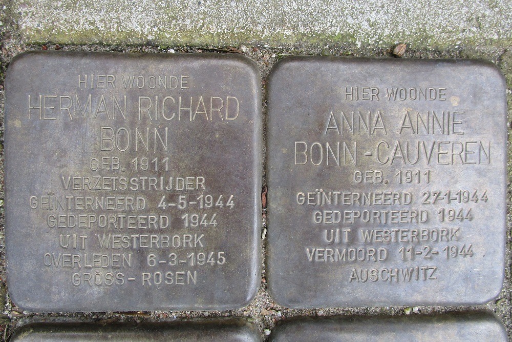 Stolpersteine Weidestraat 58 #2