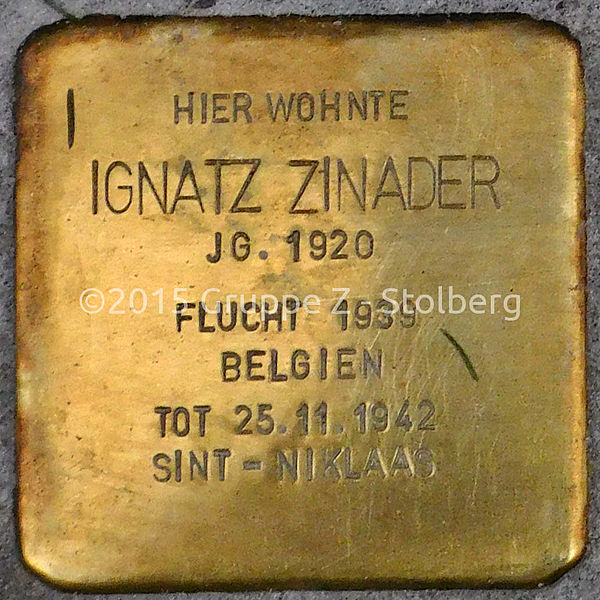 Stolpersteine Steinweg 57 #3