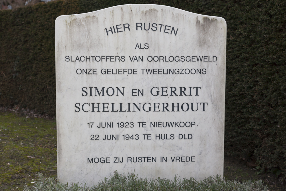 Grave Civilian Casualties General Cemetery Nieuwkoop #1