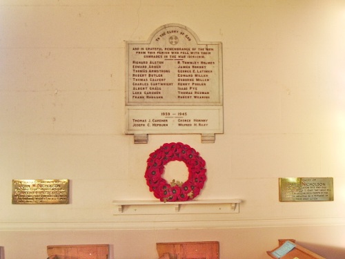 War Memorial Christ Church