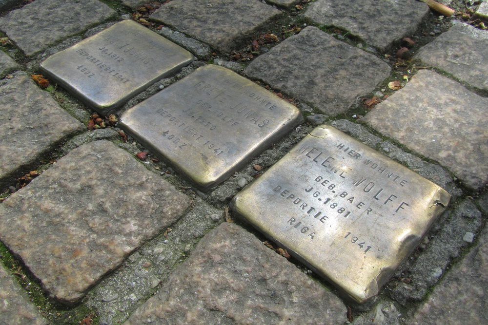 Stumbling Stones Friesenstraße 82 #1