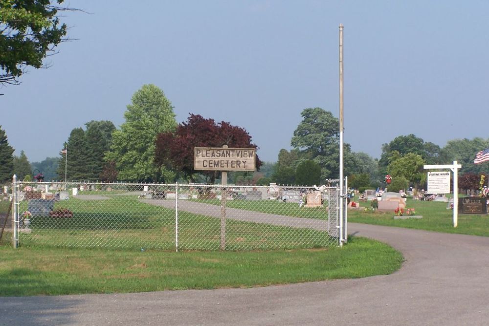 Amerikaanse Oorlogsgraven Pleasant View Cemetery #1
