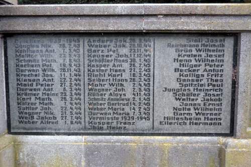 War Memorial Hausen bei Mayen #3