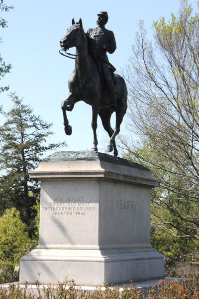 Memorial & Grave General Philip Kearny Arlington National Cemetery