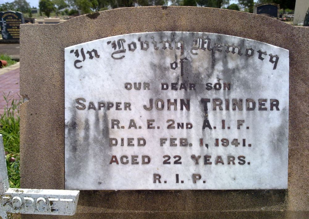 Oorlogsgraf van het Gemenebest Pittsworth Cemetery