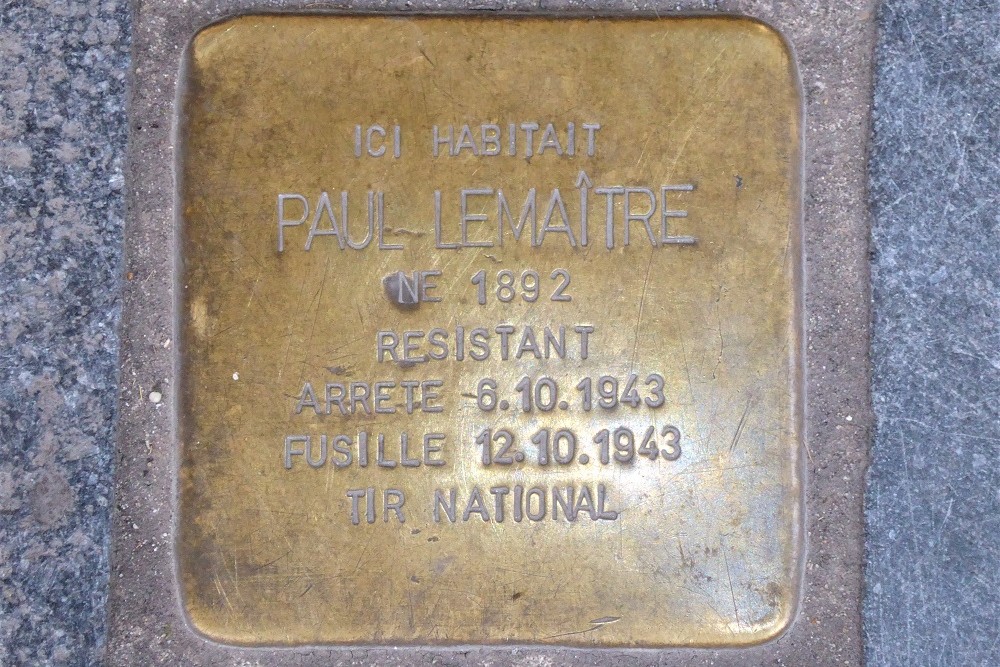 Stolperstein Auguste Ortsstraat 6