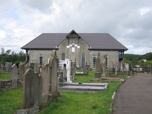 Oorlogsgraf van het Gemenebest Broughshane First Presbyterian Churchyard