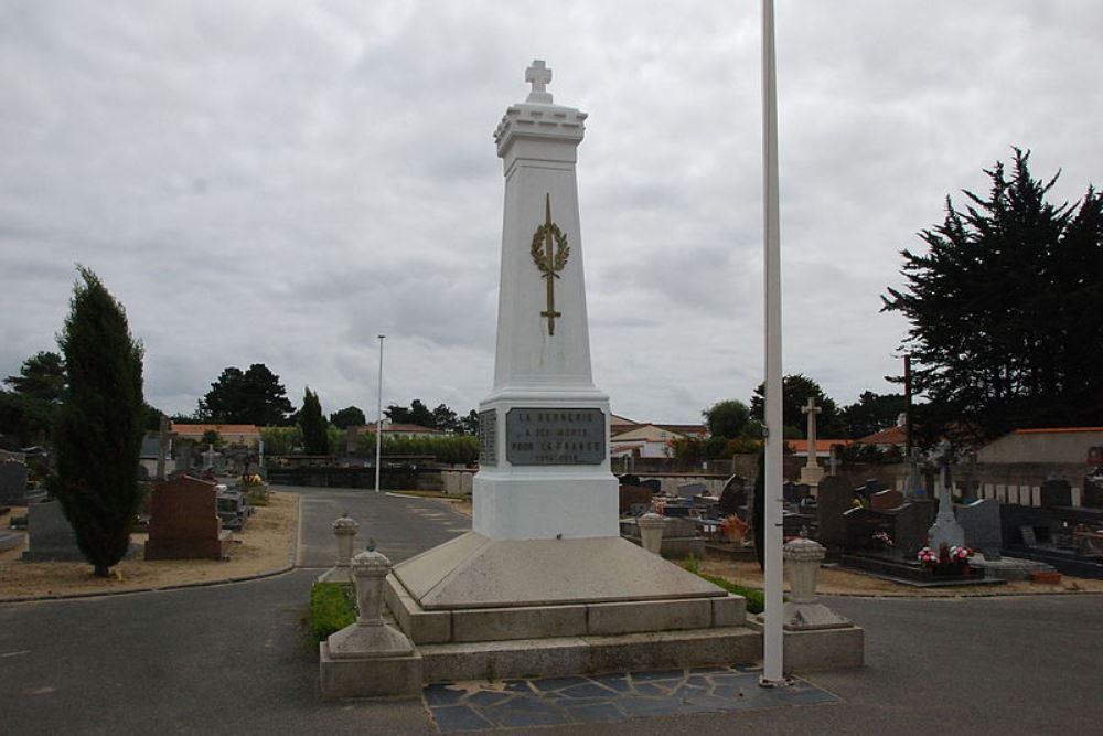 Oorlogsmonument La Bernerie-en-Retz