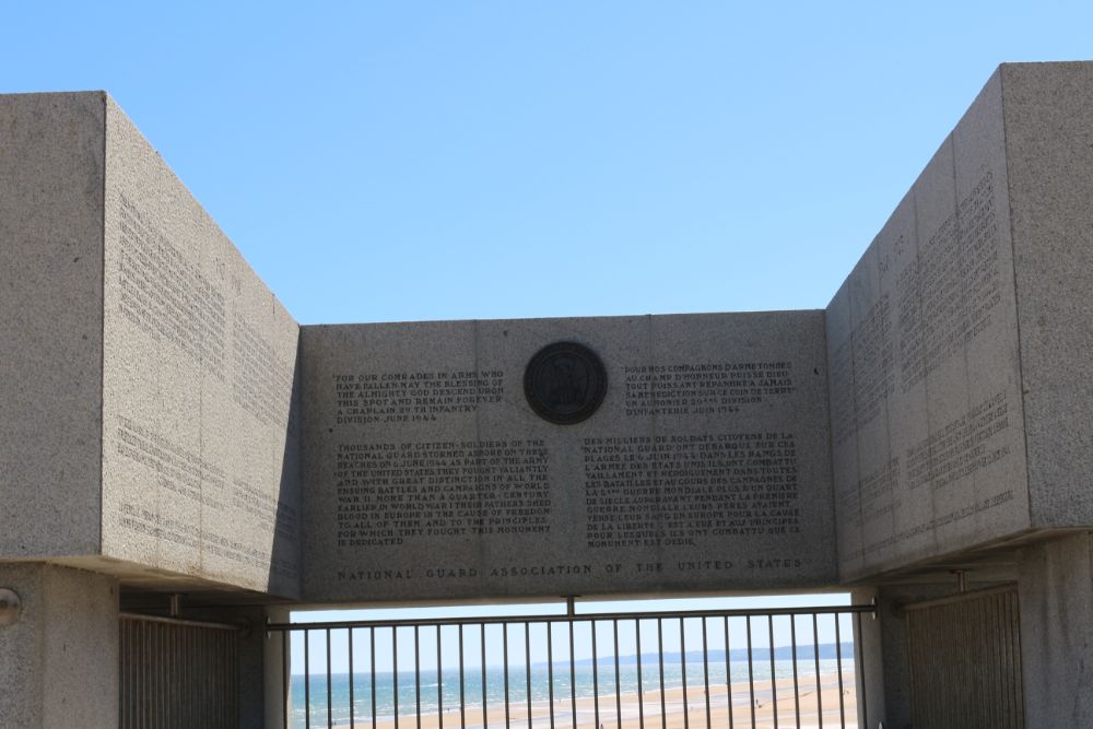 Monument National Guard Vierville-sur-Mer #3