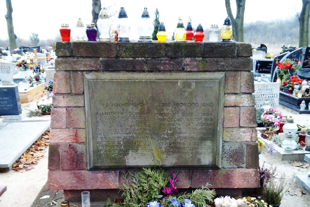 Mass Grave Soviet Soldiers Poznan