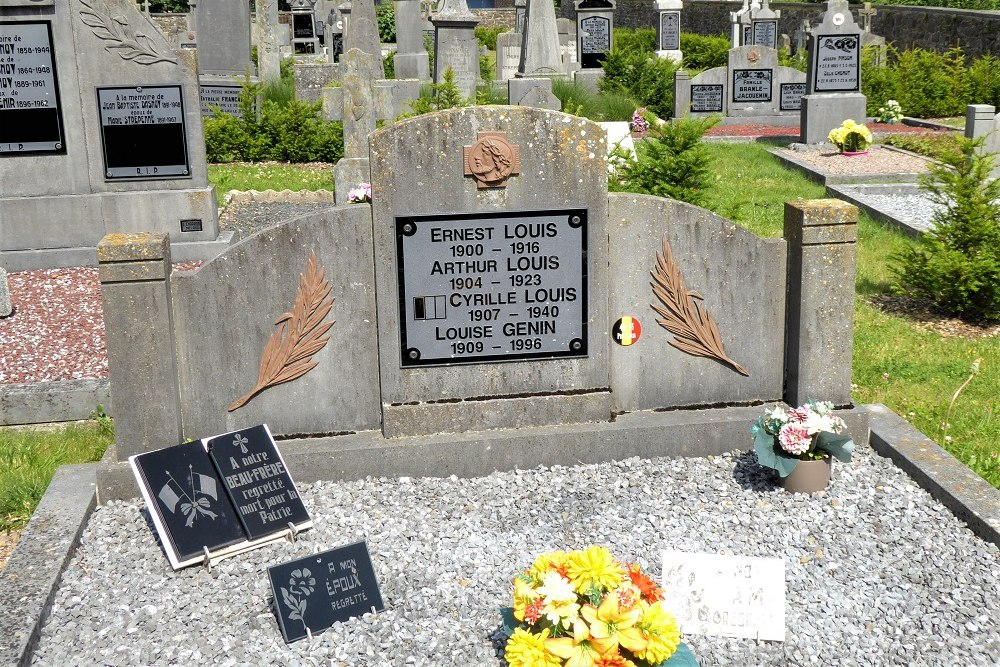 Belgian War Grave Sainte-Marie-Chevigny #1