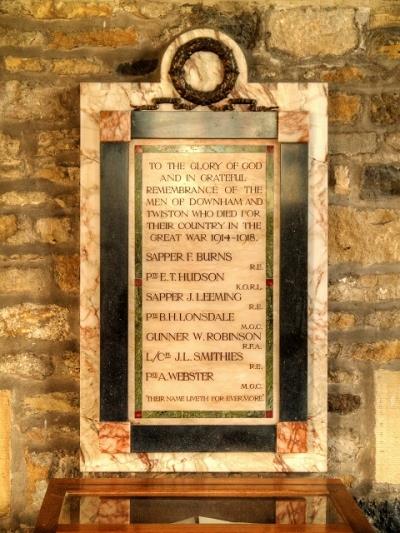 War Memorial St. Leonard Church