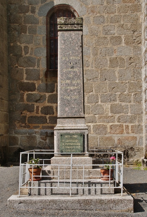 Oorlogsmonument Saint-Bard