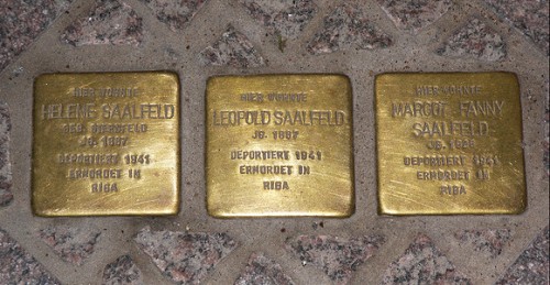 Stolpersteine Fleischhauerstrae 1 #1