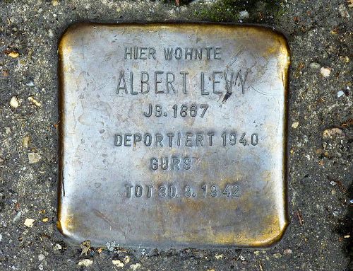 Stolperstein Franziskanerstrae 11