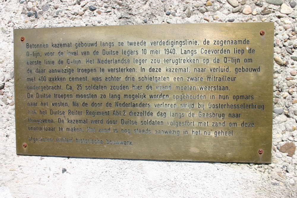 Dutch Bunker Geesbrug #4