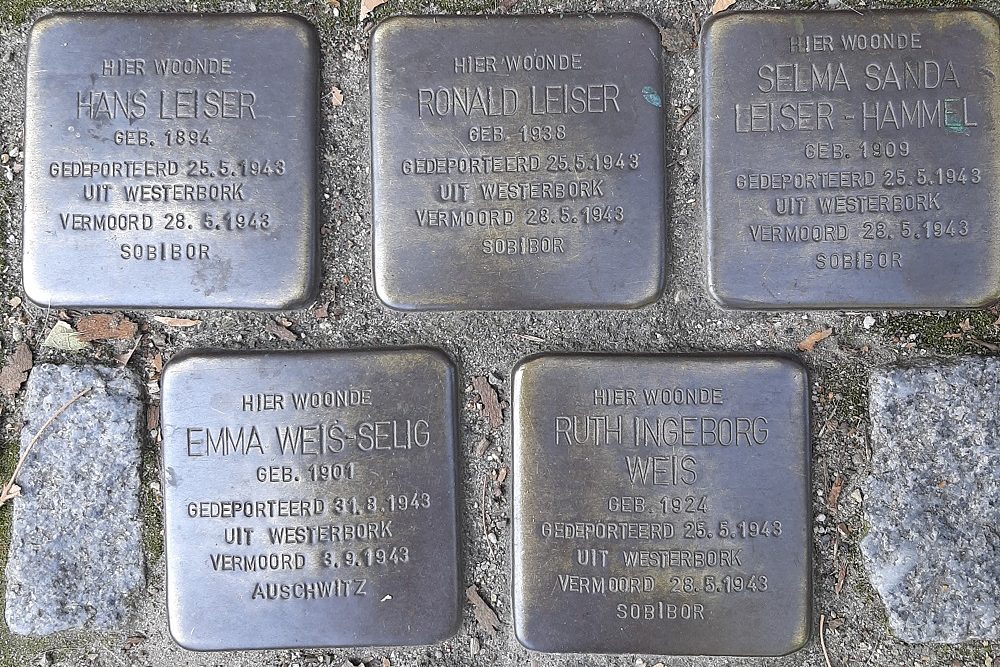 Stolpersteine Hoge Gouwe 123 #3