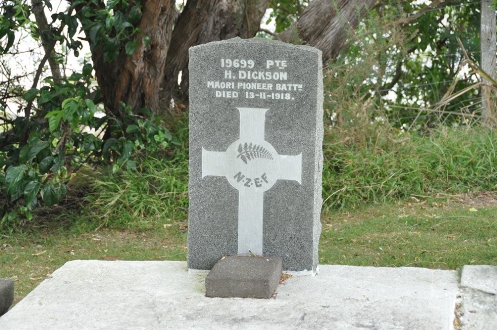 Commonwealth War Grave Matapihi Maori Cemetery