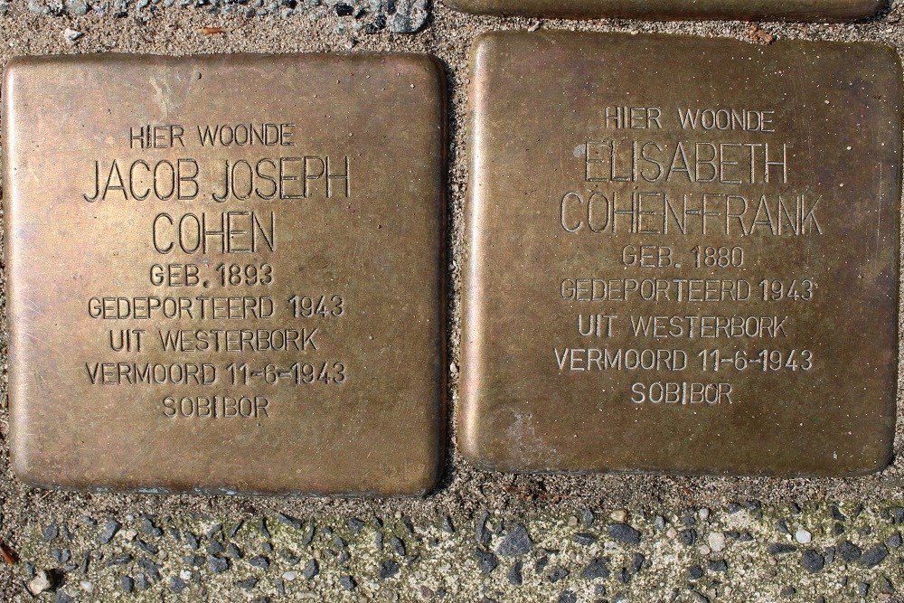 Stolpersteine Koningin Wilhelminalaan 518 #3