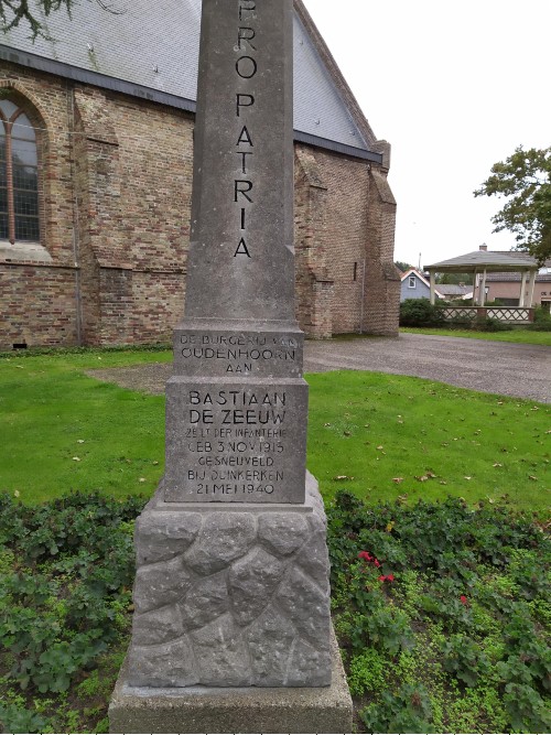 Memorial to the fallen inhabitants of Oudenhoorn