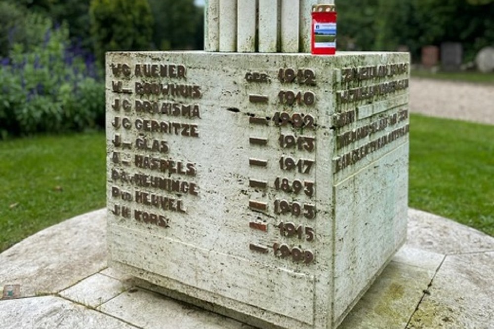 Verzetsmonument Begraafplaats De Nieuwe Ooster Amsterdam #1