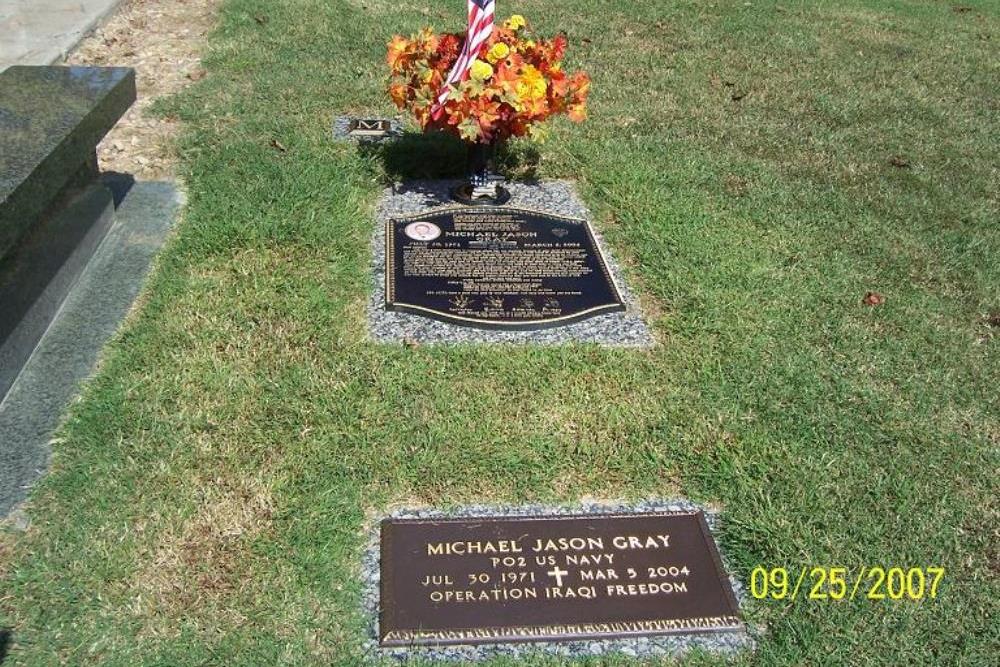 American War Grave Dale Memorial Park