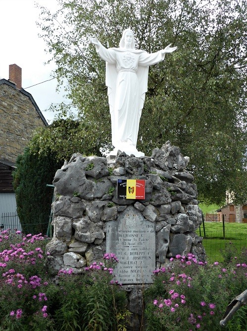 Oorlogsmonument - Heilig Hartbeeld Forze #2