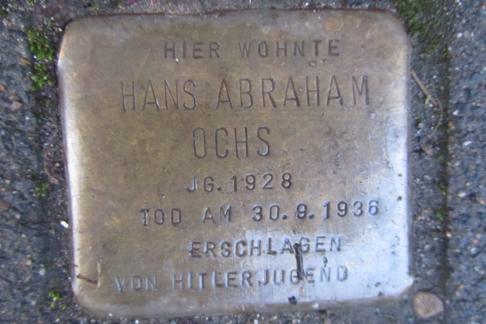 Stolpersteine Trajanstrae 41 #2