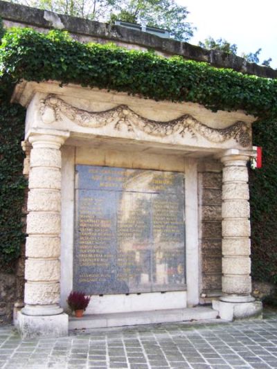 Oorlogsmonument Jouy-en-Josas