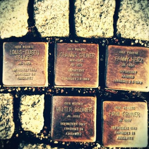 Stolpersteine Hermannstrae 6 #1