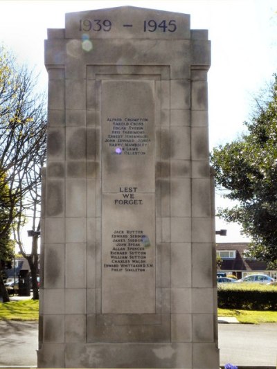 War Memorial Blackrod #2