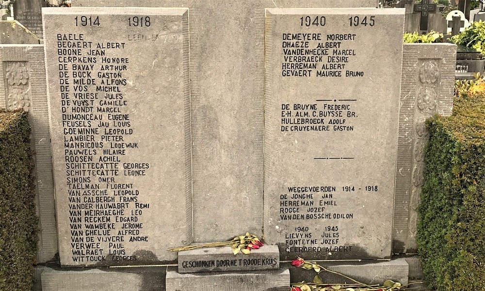 Oorlogsmonument Begraafplaats Oudenaarde	 #3