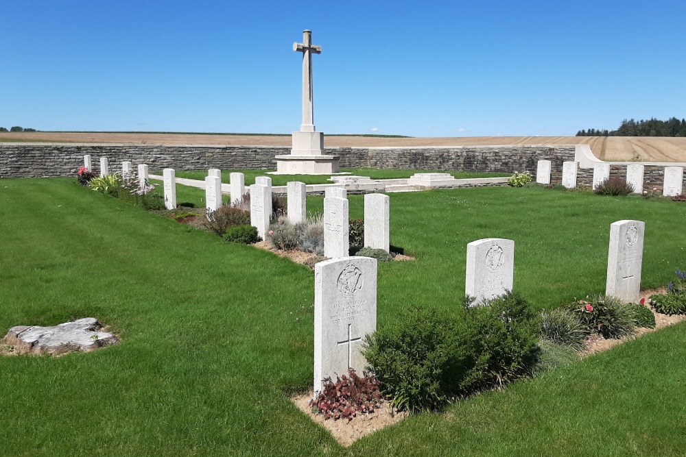 Commonwealth War Cemetery Mesnil Ridge #3