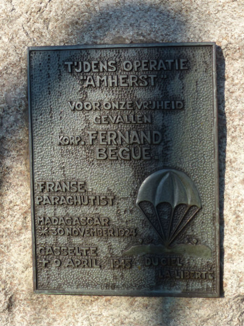 Monument Fernand Beque Gasselte #3