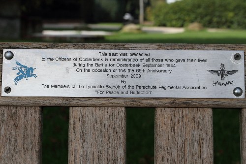 Memorial Bench Oosterbeek #3