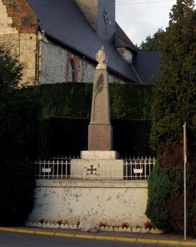 Oorlogsmonument Maisnires