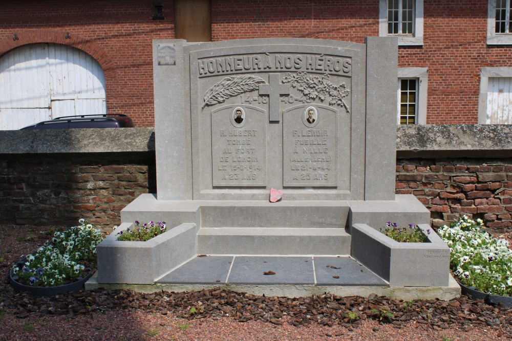 Oorlogsmonument Noville