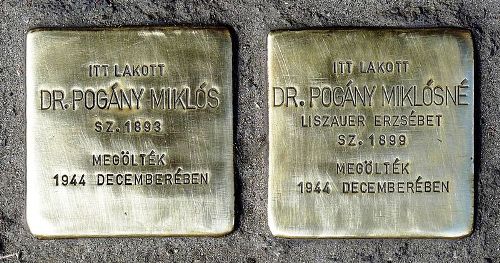 Stolpersteine Rkczi t 68 #1