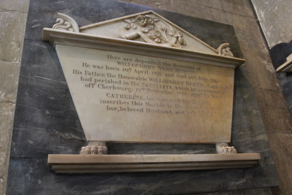 Memorials Crimean War & Coalition Wars Salisbury Cathedral #3