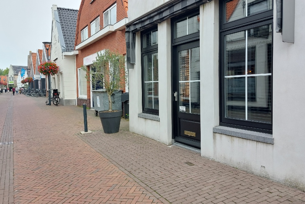 Stolpersteine Kerkstraat 62 (nu Kerkstraat 10) #3