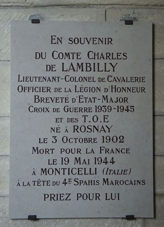Gedenktekens Kerk Rosnay #2