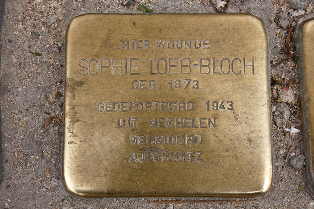 Stolpersteine Veldstraat Gent #2