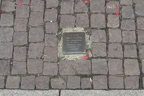 Stolperstein Lange Strae 17 #1