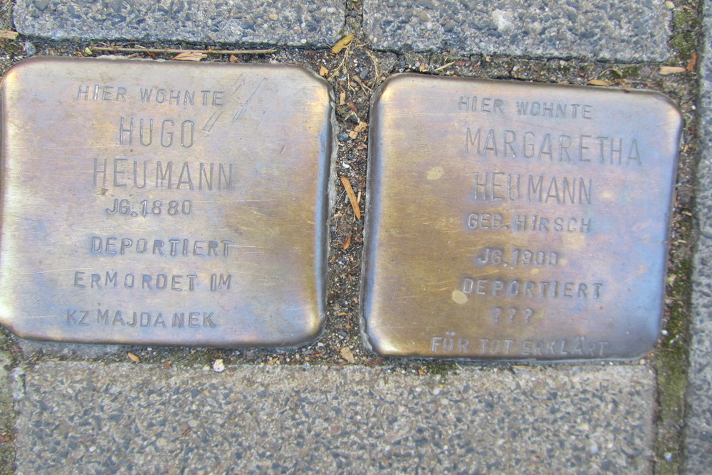 Stumbling Stones Lütticher Straße 44 #1