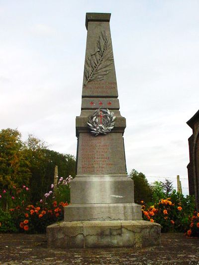 Oorlogsmonument Fresnes-Tilloloy