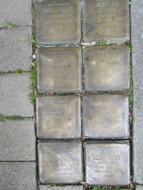 Stumbling Stones Jakordenstraße 17 #4