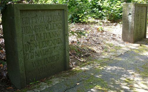 Monument Eerste Wereldoorlog Aegidienberg #1