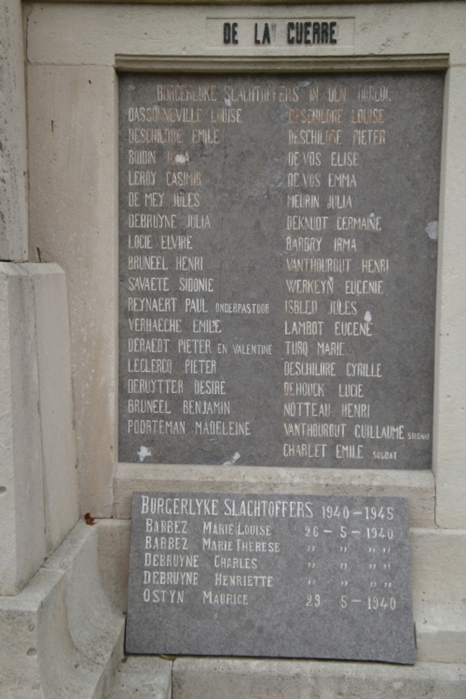 Oorlogsmonument Nieuwkerke #4