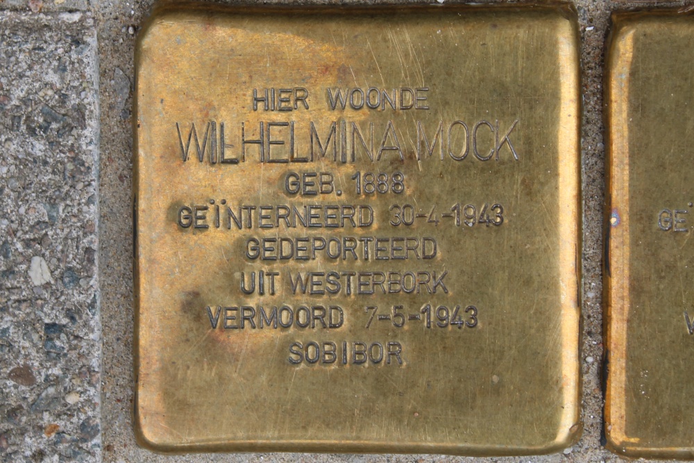 Stumbling Stones Dintelstraat 57 #2